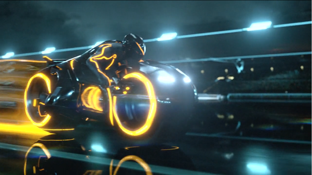 Tron Legacy светоцикл