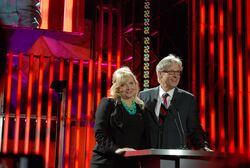 Lora and Alan at the 2010 ENCOM Press Conference
