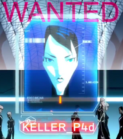 Keller wanted poster