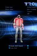 MCP Guard character model from TRON: 2.0.