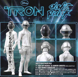 その他 MEDICOM TOY - Daft Punk RAH TRON LEGACY Ver. 12&quot; Set Daft Punk Tron Legacy RAH Real Action Heroes Figure GUY