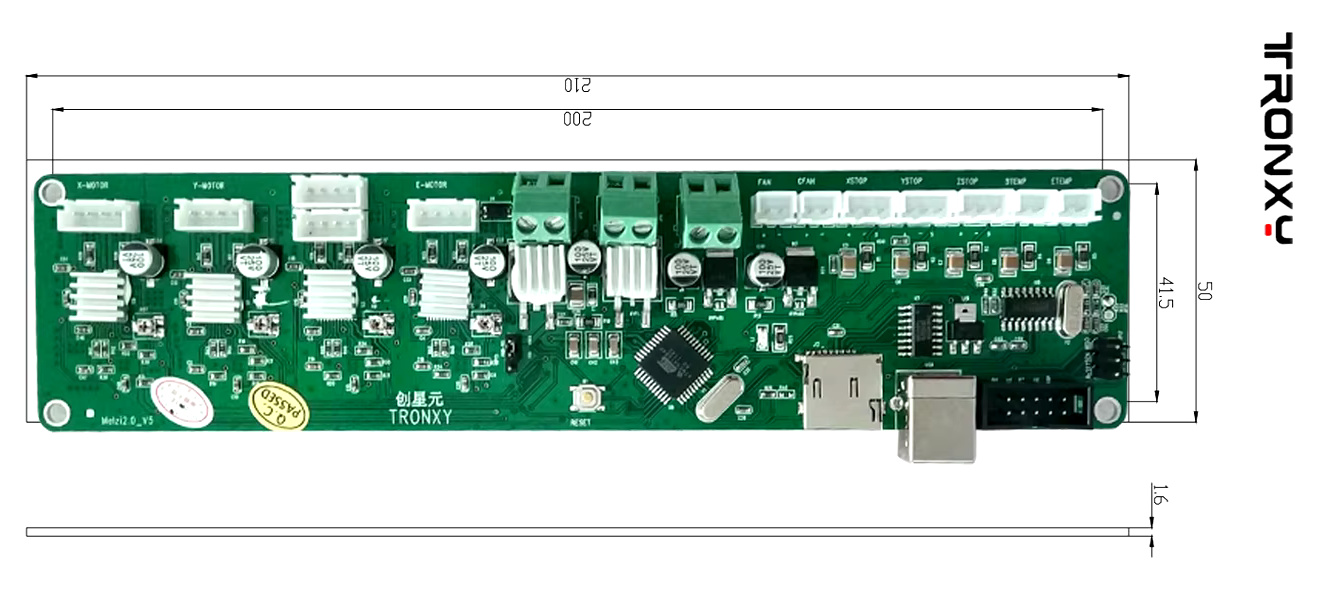 TronXY Mainboard Documentation | TronXY Wiki | Fandom