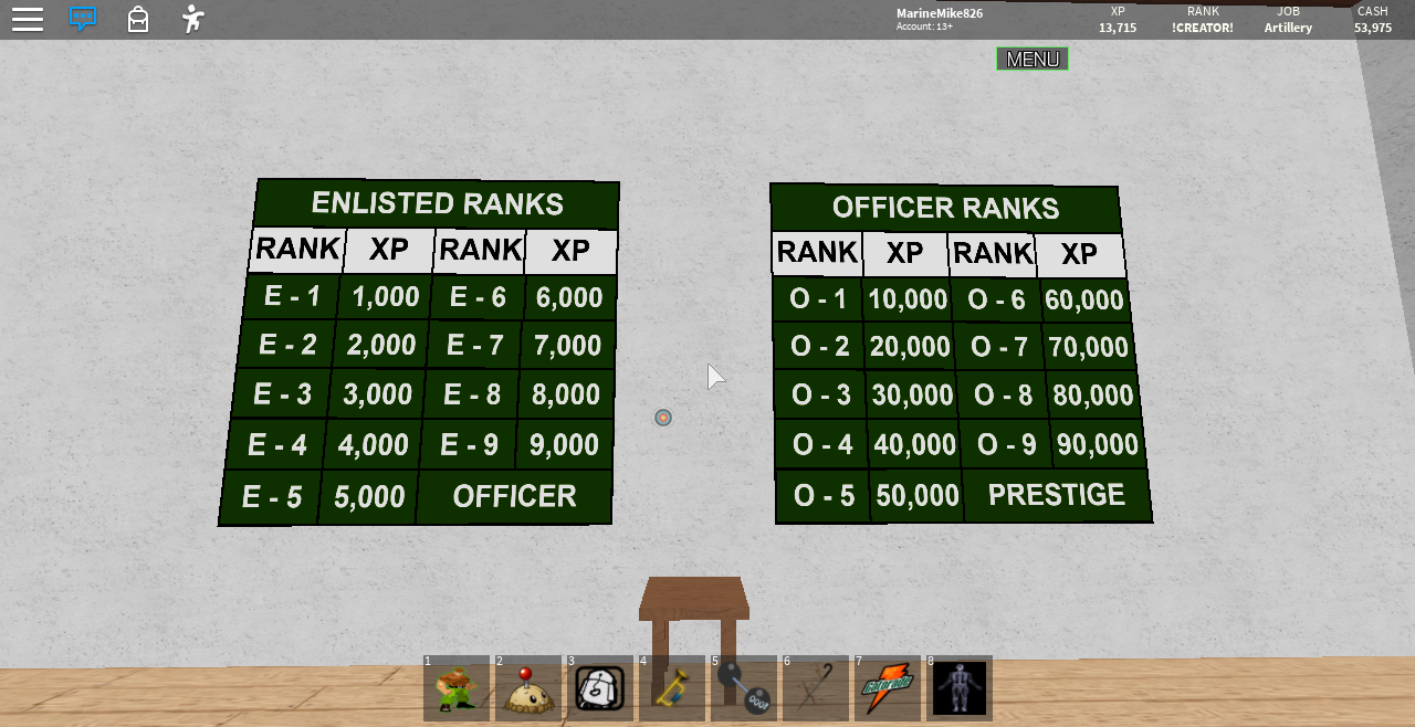 Headquarters Troop Life Wiki Fandom - roblox ranks