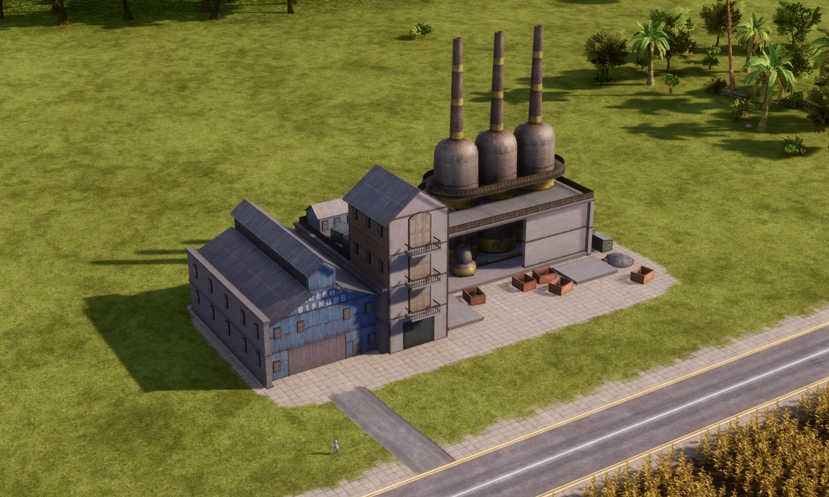 Steel Mill (Tropico 6) Tropico Wiki Fandom