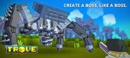 The Spider Walker in the "Create a Trove boss, like a boss picture article.