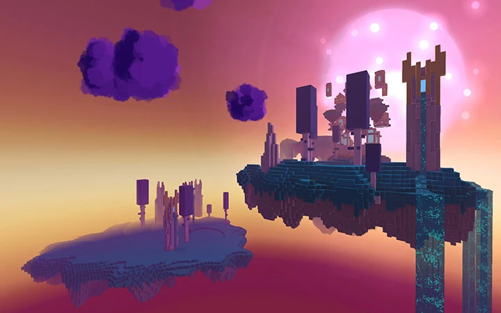 Тров санрайз игра. Trove. Trove домики. Миры тров. Trove игра.