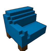 Blue Couch - Left Section