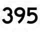 US 395 Schild