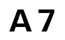 Belgien A7 Schild