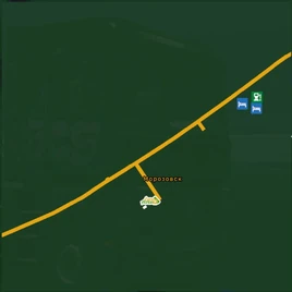 Карта в Южном Регионе