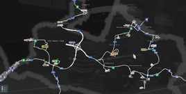 Карта(ProMods+BXP Russia)