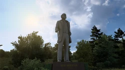 Sam Houston Statue photo trophy