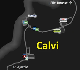 Calvi map