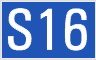 Österreich S16 Schild