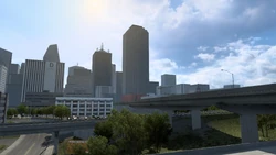 Dallas Skyline photo trophy