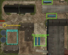 La carte d'une entreprise Aria.