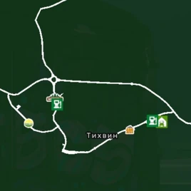 Карта в RusMap