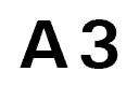 Belgien A3 Schild