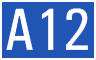 Österreich A12 Schild