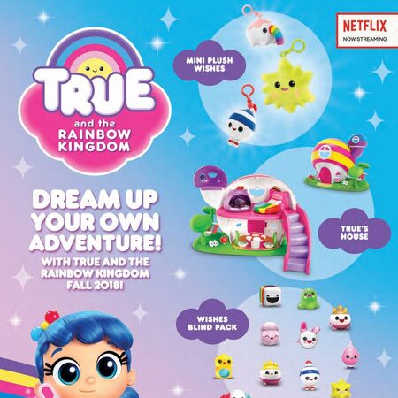 true and the magic kingdom toys