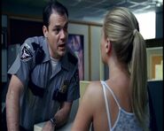 Sookie threatens the cop