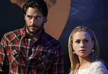 Alcide and Sookie go to Lou Pine's Werewolf Bar
