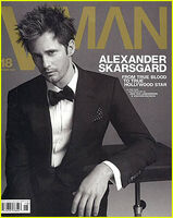 V MAN Magazine: Alexander Skarsgard photo shoot