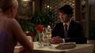 Sookie and Bill inside the restaurant