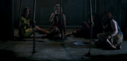 The kidnapped being held at Fangtasia