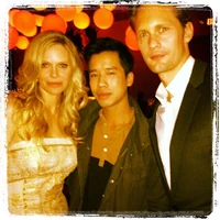with Kristin at the True Blood Season 5 Premiere