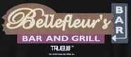 The logo used at Bellefleur's Bar and Grill