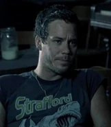 Michael in "The Walking Dead" portraying a character named Dave