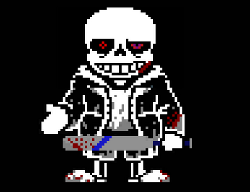 Pixilart - Dying ------ Sans by Dusttrust-Sans