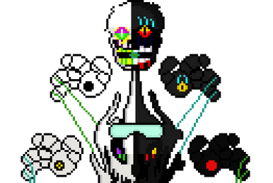 Saltire, Undertale AU Offspring Wiki