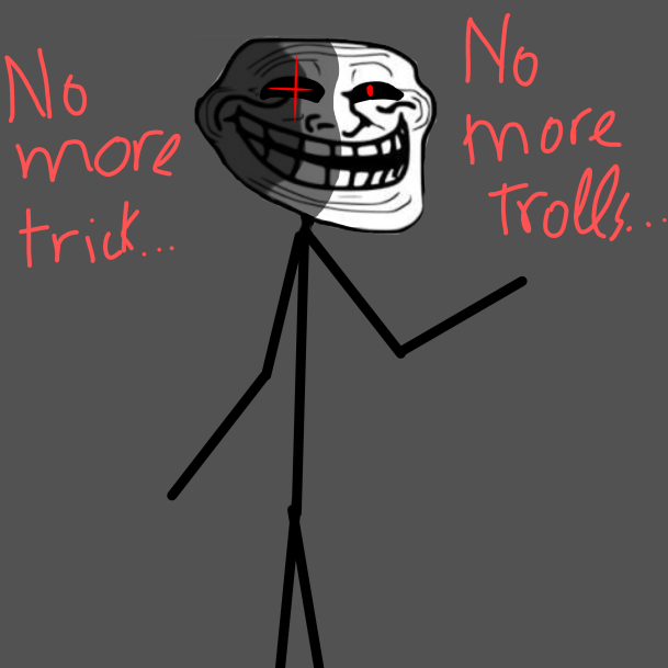 If troll face and trollge met each other - Imgflip