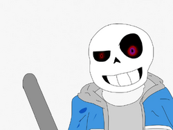 Undertale  Dust sans fight (Without healing) 