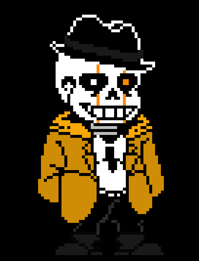 Sans - Exe - Custom Sans Sprite Pixel Art Maker - Free Transparent