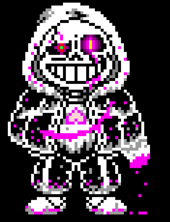 Pixilart - Dust Sans Fight by Offical-Sans