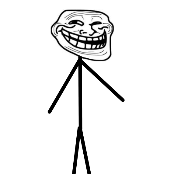 To everyone feeling depressed. Heres a picture of a happy Trollface.