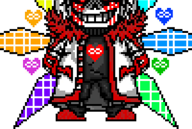 Sans pixel art, creation #9869