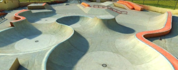 true skate map