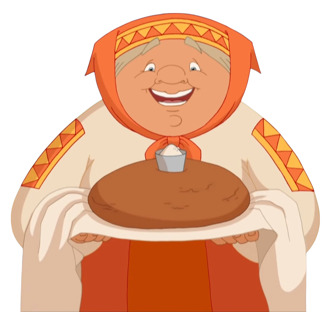 Бабка из трех богатырей картинки