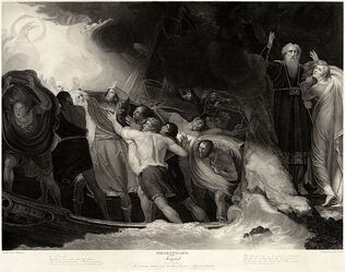 761px-George Romney - William Shakespeare - The Tempest Act I, Scene 1 (1)