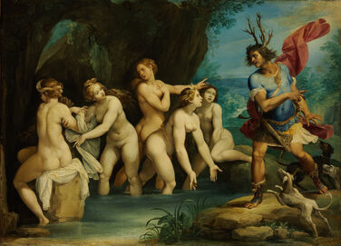 Giuseppe Cesari - Diana and Actaeon - Google Art Project