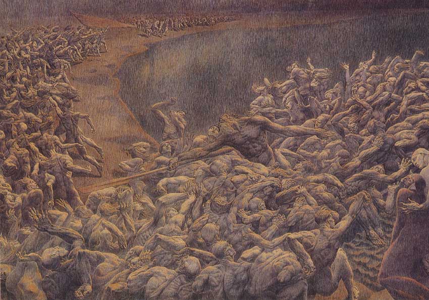 Illustration of Dante's Inferno, Canto 3 A