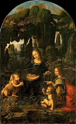 250px-Leonardo da Vinci - Virgen de las Rocas Museo del Louvre c 1480-1seivim.jpg
