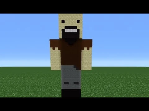 Minecraft Tutorial: How To Make A Notch Statue | Tsmc-minecraft Wiki ...