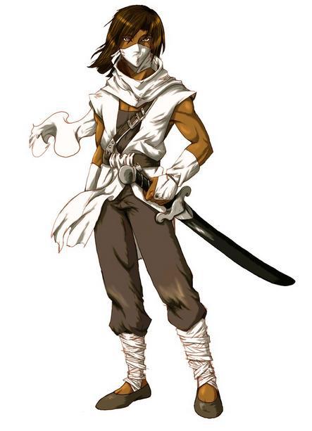 ninja branco (era preto) - Desenho de jonedsames - Gartic