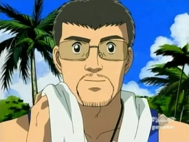 Professor Ariga im Anime Super Kickers 2006