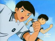 Kishida bei Ohtomo in Road to 2002 (Anime)